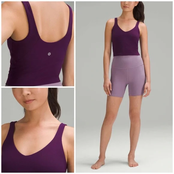 Lululemon Align Tank Top Sz 4 In Dramatic Magenta NWT - Picture 3 of 8